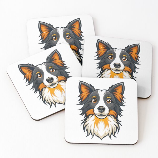 Item preview, Focused Border Collie Herding Sheep designed and sold by iwcus.