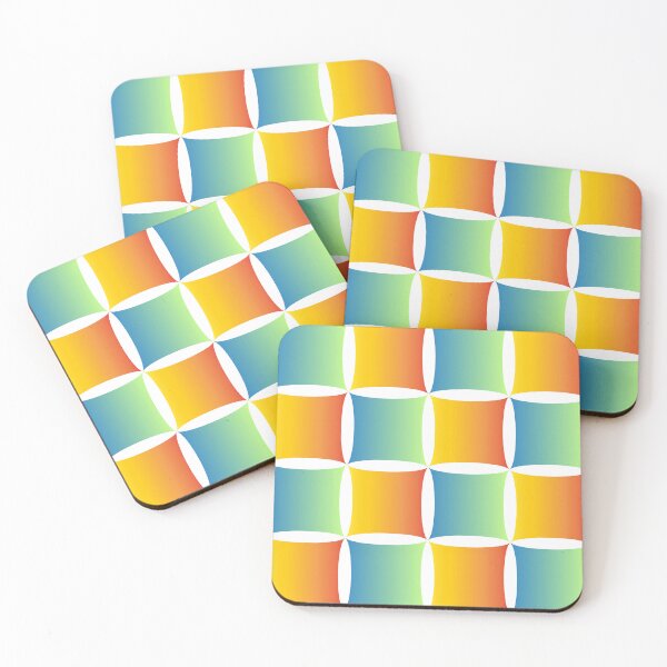 Item preview, Solar checkerboard. A pattern of  gradient squares designed and sold by ZorianArt.