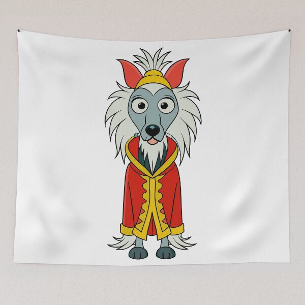 Item preview, Quirky Chinese Crested in Playful Attire designed and sold by iwcus.