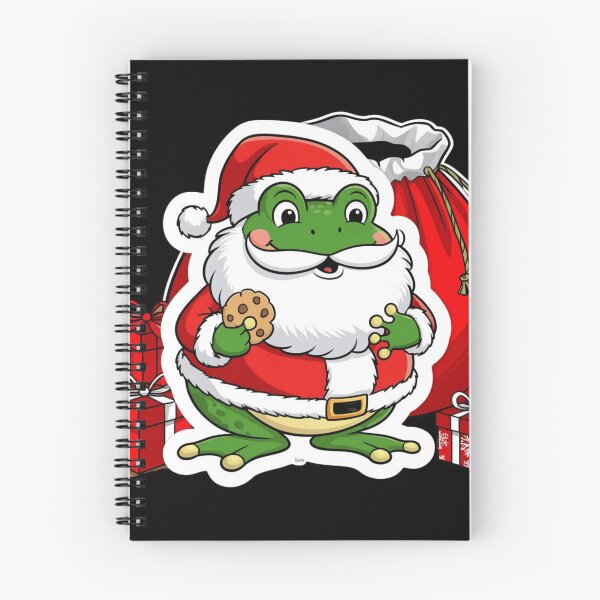 Item preview, Santa Frog - Festive Christmas Frog Design designed and sold by haitrieuic96.