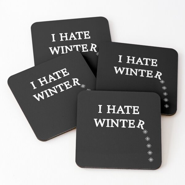 Item preview, I Hate Winter designed and sold by Slassyat.