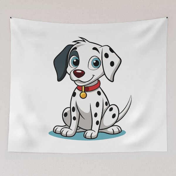 Item preview, Curious Dalmatian Tilting Head Art designed and sold by iwcus.