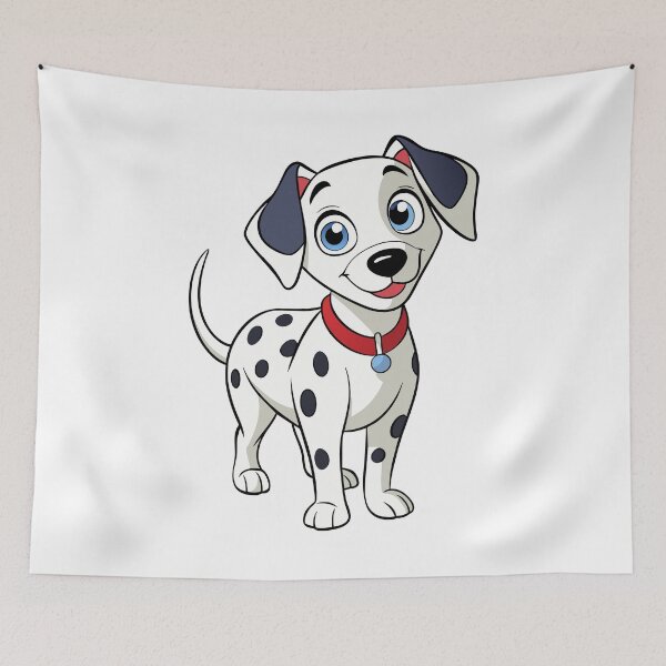 Item preview, Curious Dalmatian Tilted Head Design designed and sold by iwcus.