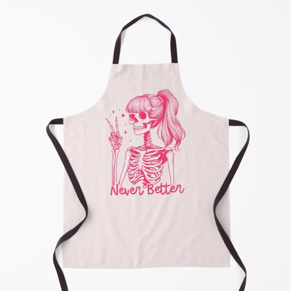 Item preview, Never Better Skeleton Girl designed and sold by CreepyCornerArt.