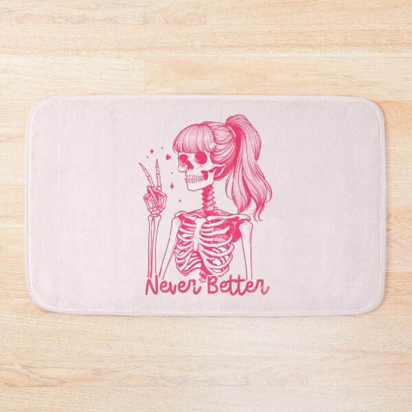 Item preview, Never Better Skeleton Girl  designed and sold by CreepyCornerArt.