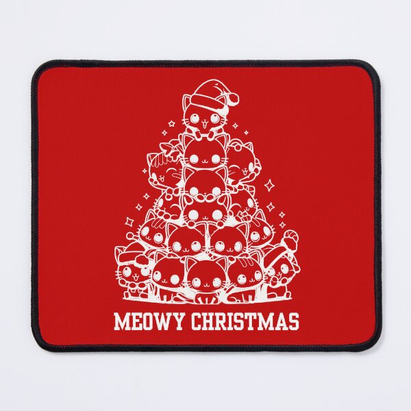 Item preview, Meowy Christmas - Christmas Cat Stack Line Art designed and sold by The magic Yellow bus.