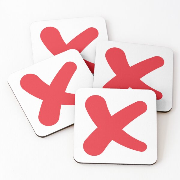 Item preview, No, wrong, ban sign, red cross. designed and sold by CHERRY--SHOP.