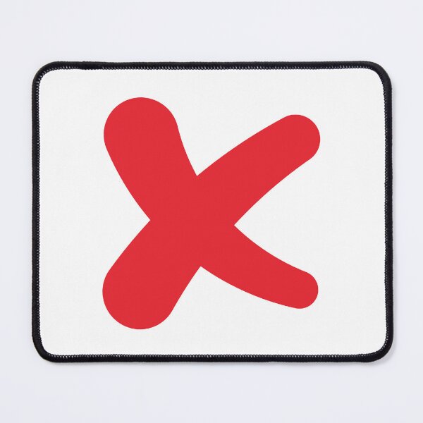 Item preview, No, wrong, ban sign, red cross. designed and sold by CHERRY--SHOP.