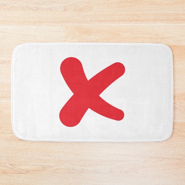 Item preview, No, wrong, ban sign, red cross. designed and sold by CHERRY--SHOP.