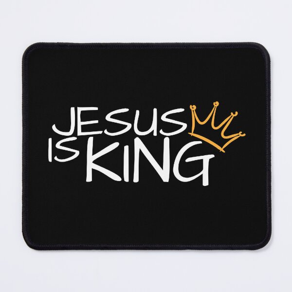 Item preview, Jesus Is King | Christianity | FaithAndArt designed and sold by FaithAndArt.