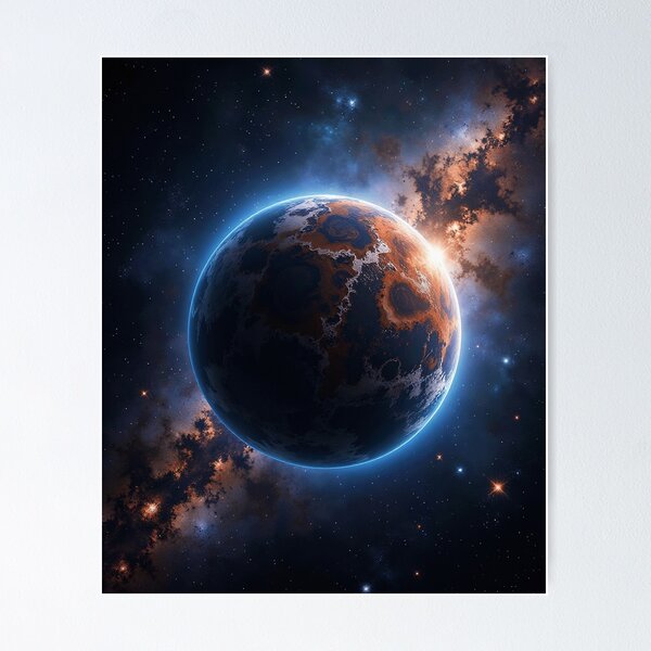 Item preview, The Radiance of Distant Worlds designed and sold by GoodArtPix.