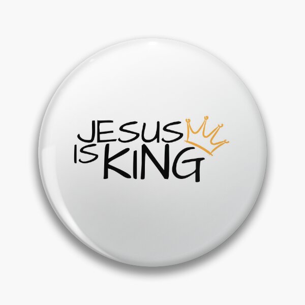 Item preview, Jesus Is King | Christianity | FaithAndArt designed and sold by FaithAndArt.