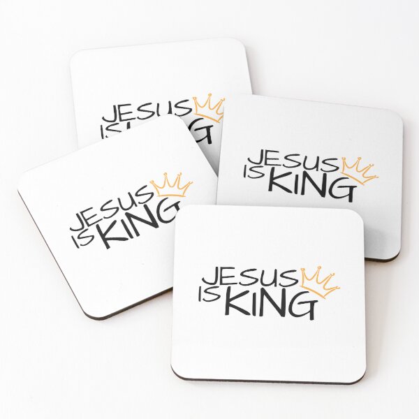 Item preview, Jesus Is King | Christianity | FaithAndArt designed and sold by FaithAndArt.