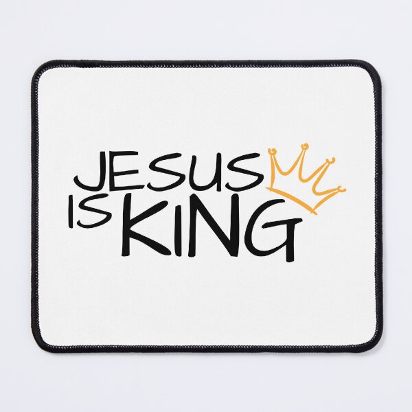 Item preview, Jesus Is King | Christianity | FaithAndArt designed and sold by FaithAndArt.