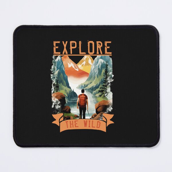 Item preview, Explore the Wild Mountain RusticTraveler designed and sold by NookMerch97 .
