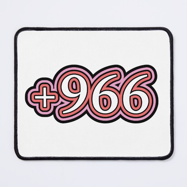 Item preview, Saudi, Saudi Arabia, +966 Saudi Country Code, السعودية in White designed and sold by ZamZamDesign.