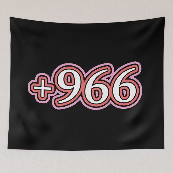 Item preview, Saudi, Saudi Arabia,  +966 Saudi Country Code, السعودية  in Black designed and sold by ZamZamDesign.