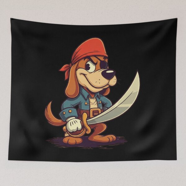 Item preview, Pirate Pup designed and sold by StickersRyous.