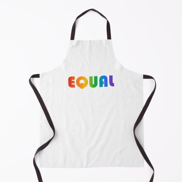 Item preview, EQUAL rainbow text LGBTQ pride designed and sold by Inspirationmotivation.