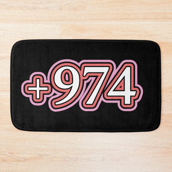 Item preview, Qatar, Qatari,  +974 Qatar Country Code, قطر  in Black designed and sold by ZamZamDesign.