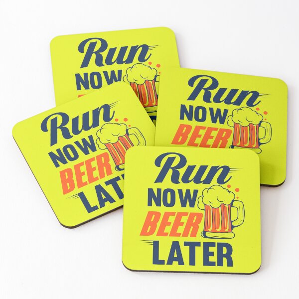 Item preview, Run Now Beer Later designed and sold by ChemicalXShop.
