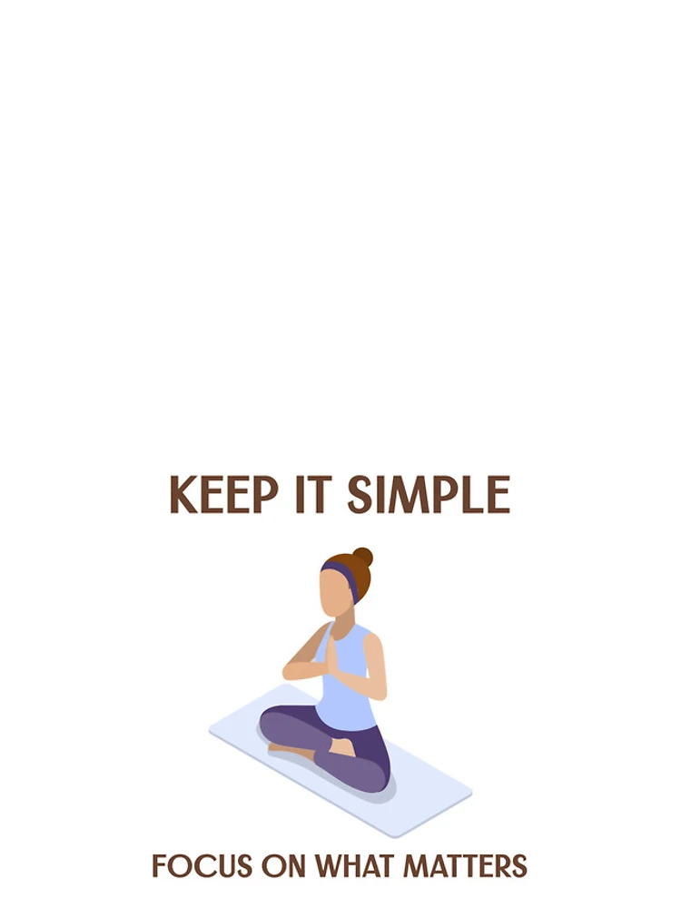 Thumbnail 4 of 4, iPhone Case, Keep It Simple designed and sold by EngagingLayout.