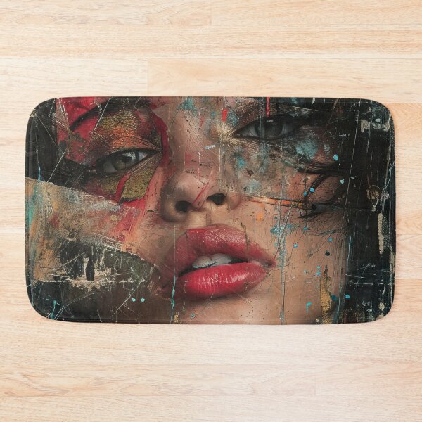 Item preview, Abstract portrait fine art 3c designed and sold by TheArtistOf2022.