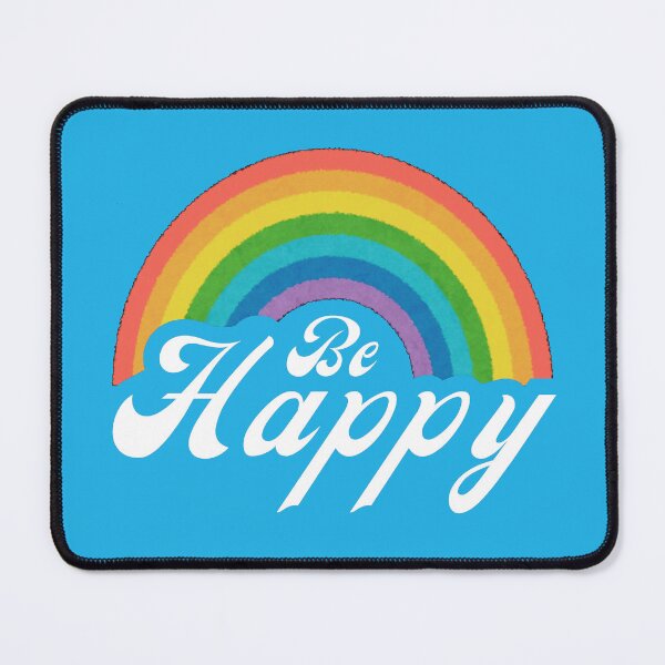 Item preview, Be Happy Rainbow Typography Design designed and sold by The magic  Yellow bus.