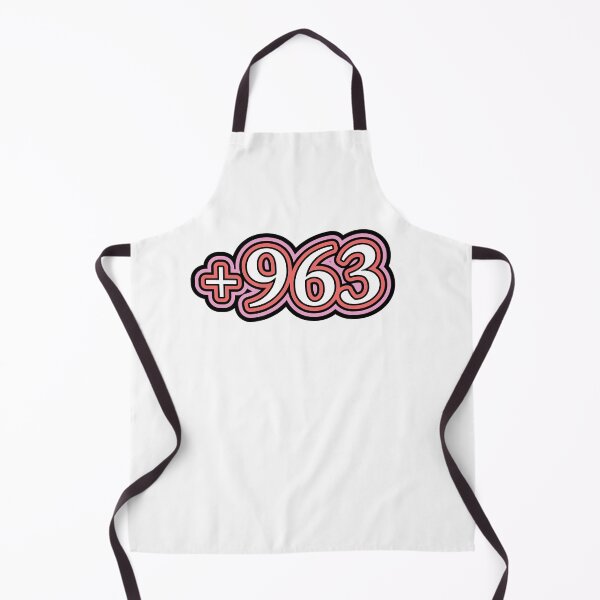 Item preview, Syria, +963 Syria Country Code, سوريا in White designed and sold by ZamZamDesign.