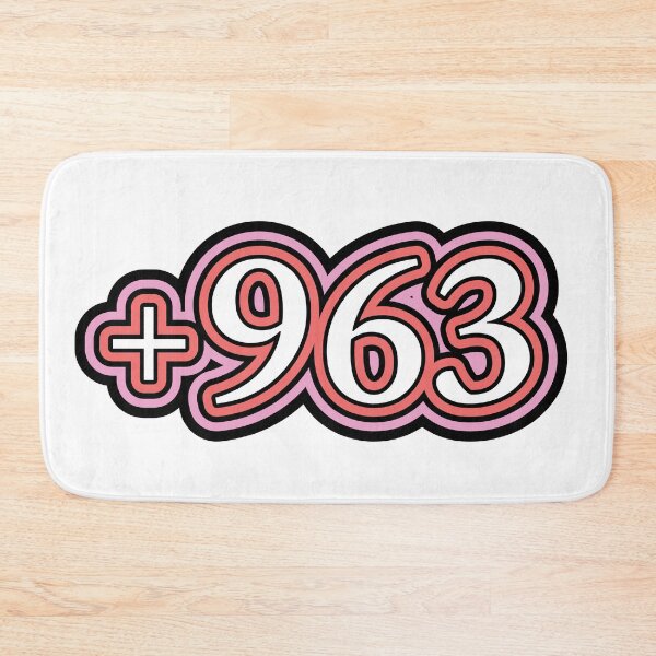 Item preview, Syria, +963 Syria Country Code, سوريا  in White designed and sold by ZamZamDesign.