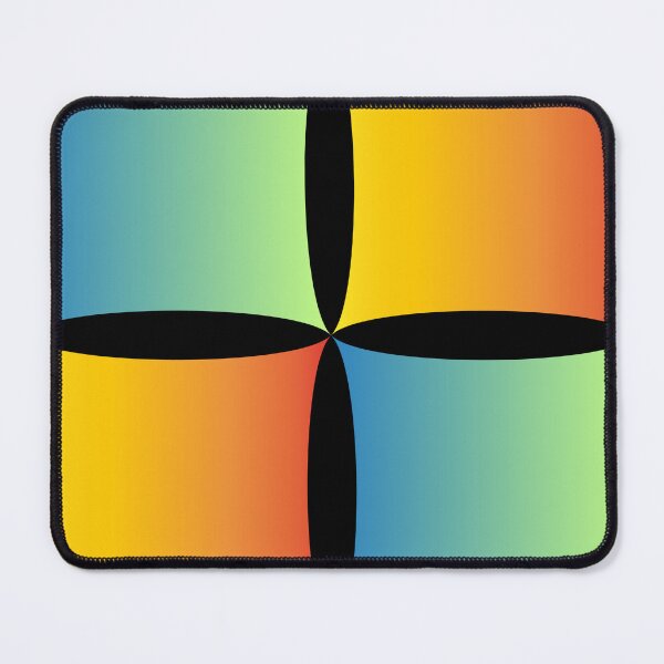 Item preview, A pattern of blue and yellow gradient squares designed and sold by ZorianArt.