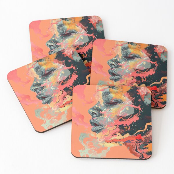 Item preview, Abstract portrait fine art l designed and sold by TheArtistOf2022.