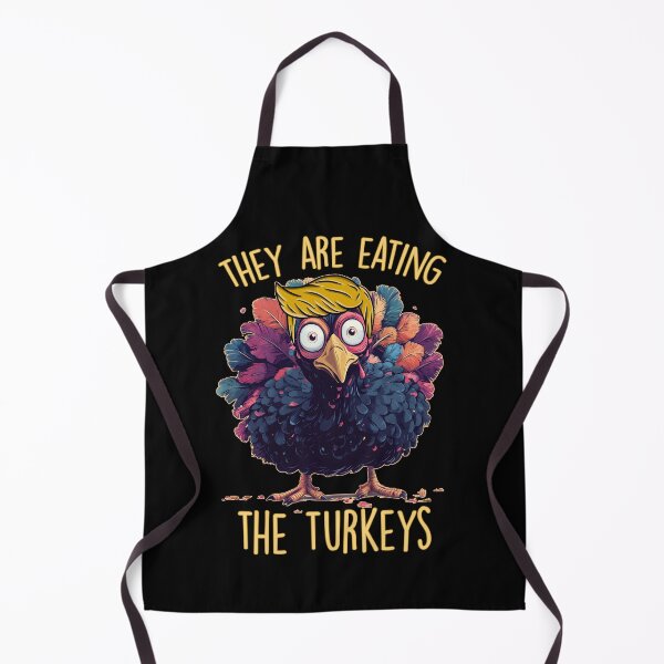 Item preview, Thanksgiving Turkey, They Are Eating the Turkeys! Funny Holiday Gift Trump Kamala designed and sold by trendyzcom.