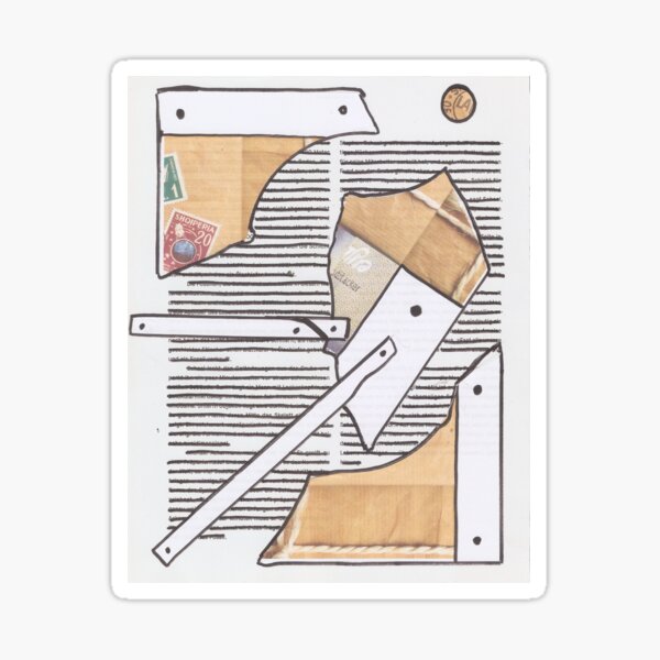 fossil pit Sticker