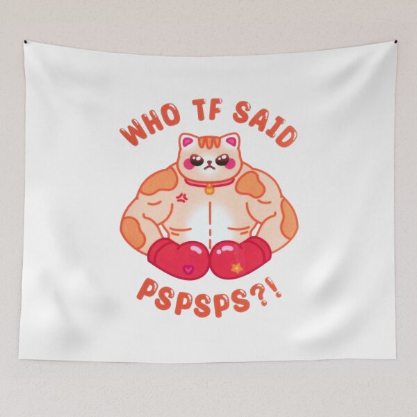 Item preview, Funny muscle cat designed and sold by antonilee.