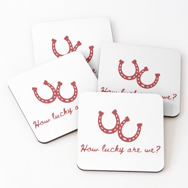 Item preview, H-o-r-s-e-s-h-o-e Tee - How Lucky Are We designed and sold by Capisedo.