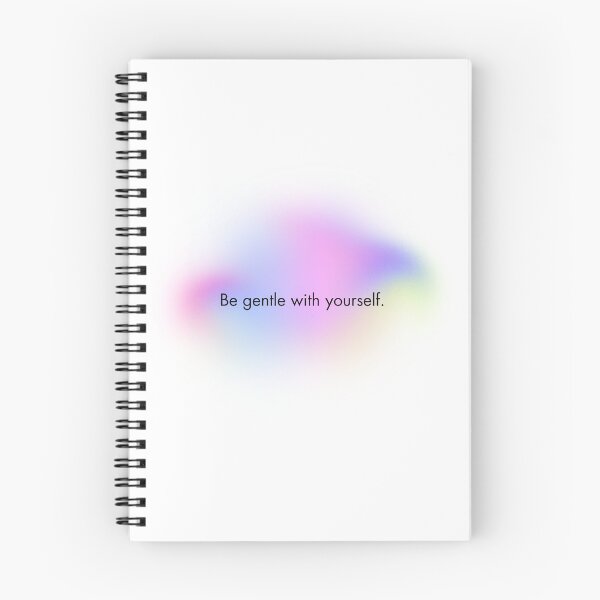 Item preview, Copy of Positive Motivation - Be Gentle with Yourself (White Version) designed and sold by ZaibsDesigns.