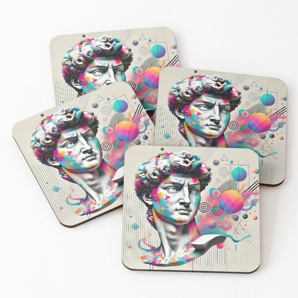 Item preview, Neoclassical Pop: David with a Twist of Color designed and sold by SolannaAS.