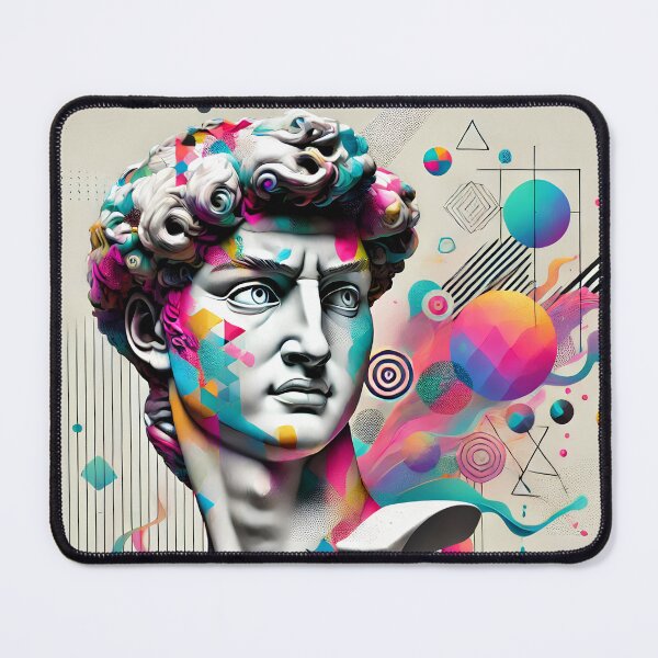 Item preview, Neoclassical Pop: David with a Twist of Color designed and sold by SolannaAS.