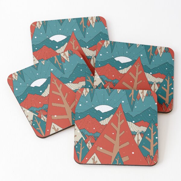 Item preview, Snowing lands designed and sold by Swadeillustrations.