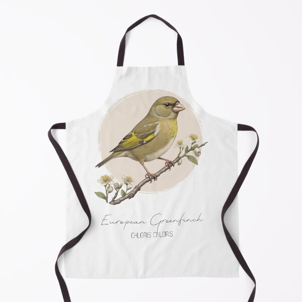 Item preview, European Greenfinch Bird designed and sold by lagunaklein.