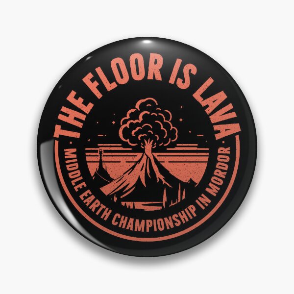 Item preview, Mordor championship the floor is lava in the middle earth designed and sold by PAINTMONKEYS.