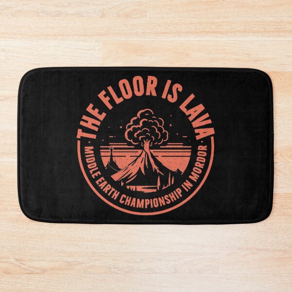 Item preview, Mordor championship the floor is lava in the middle earth designed and sold by PAINTMONKEYS.