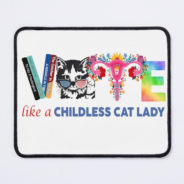 Item preview, Vote Like A Childless Cat Lady designed and sold by Phoemps.