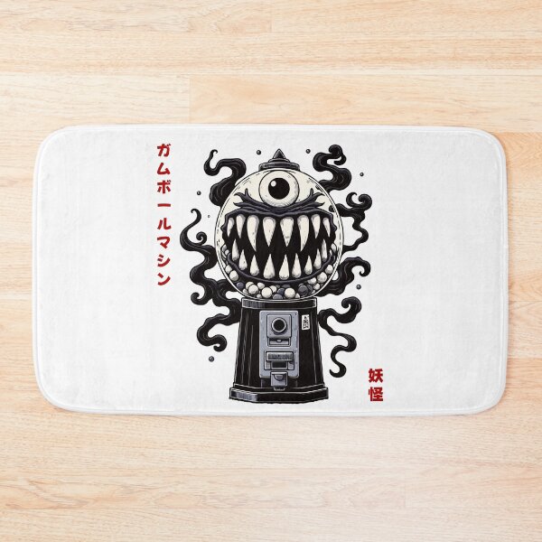 Item preview, Fierce Gumball Machine Possessed by a Yokai with Sharp Teeth designed and sold by Yokai-Infinity.