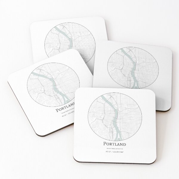 Item preview, Topography of Portland designed and sold by JohnnysHeath.