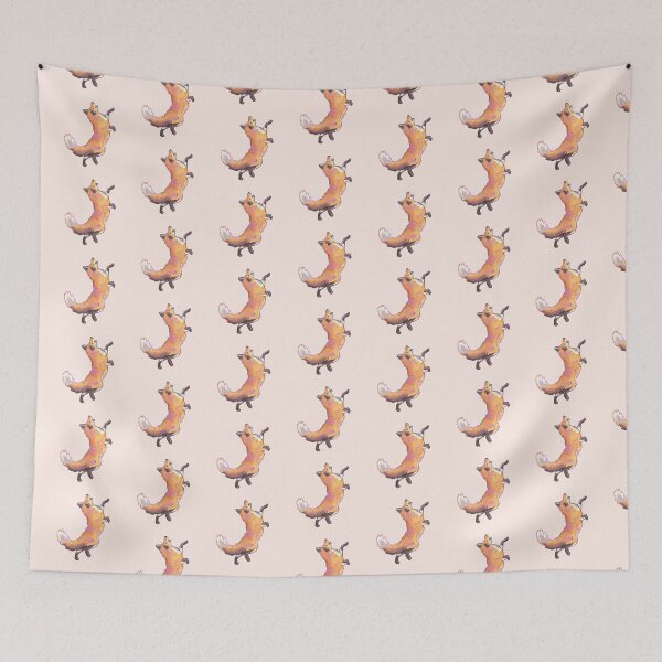 Item preview, Beautiful Fox jumping  designed and sold by Mayarartsy.