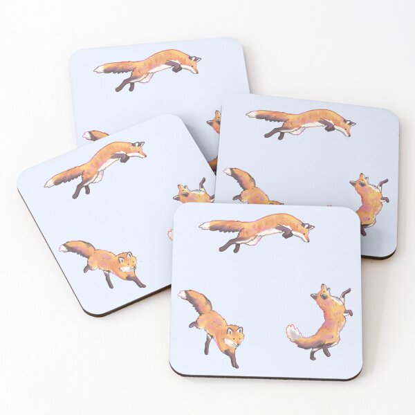 Item preview, Foxes jumping pack  designed and sold by Mayarartsy.