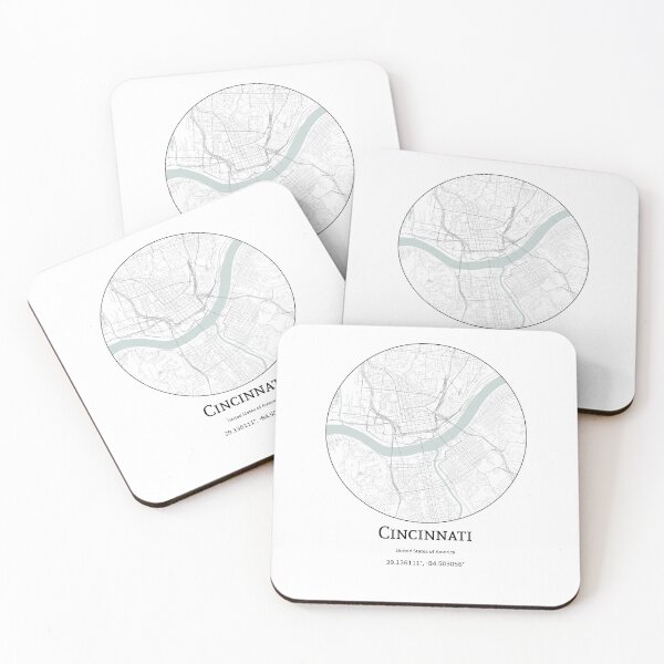 Item preview, Topography of Cincinnati designed and sold by JohnnysHeath.