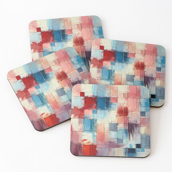 Item preview, Patchwork of Colors: Abstract Rectangular Composition designed and sold by SolannaAS.